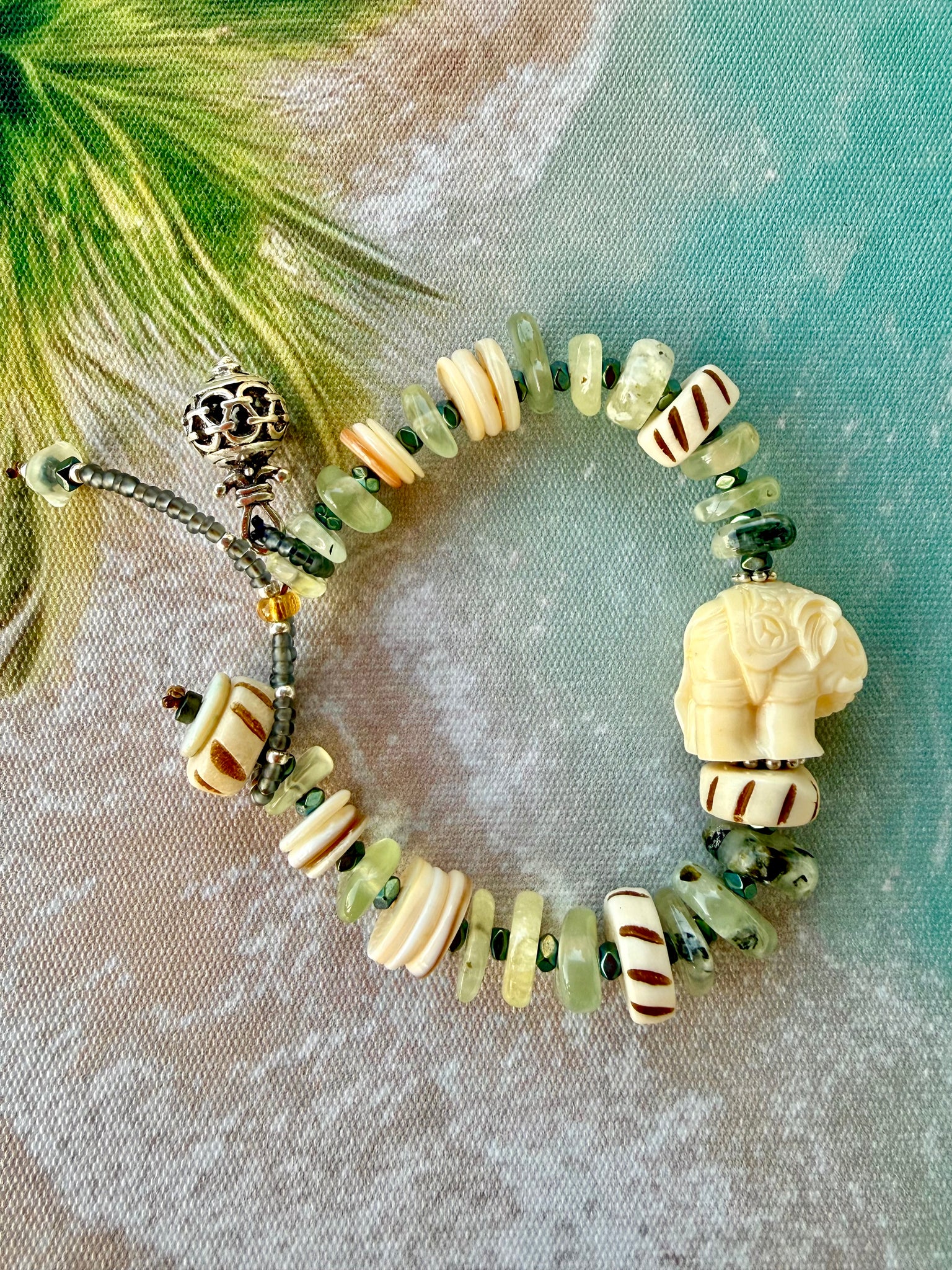 Coastal Elephant Spirit Bracelet