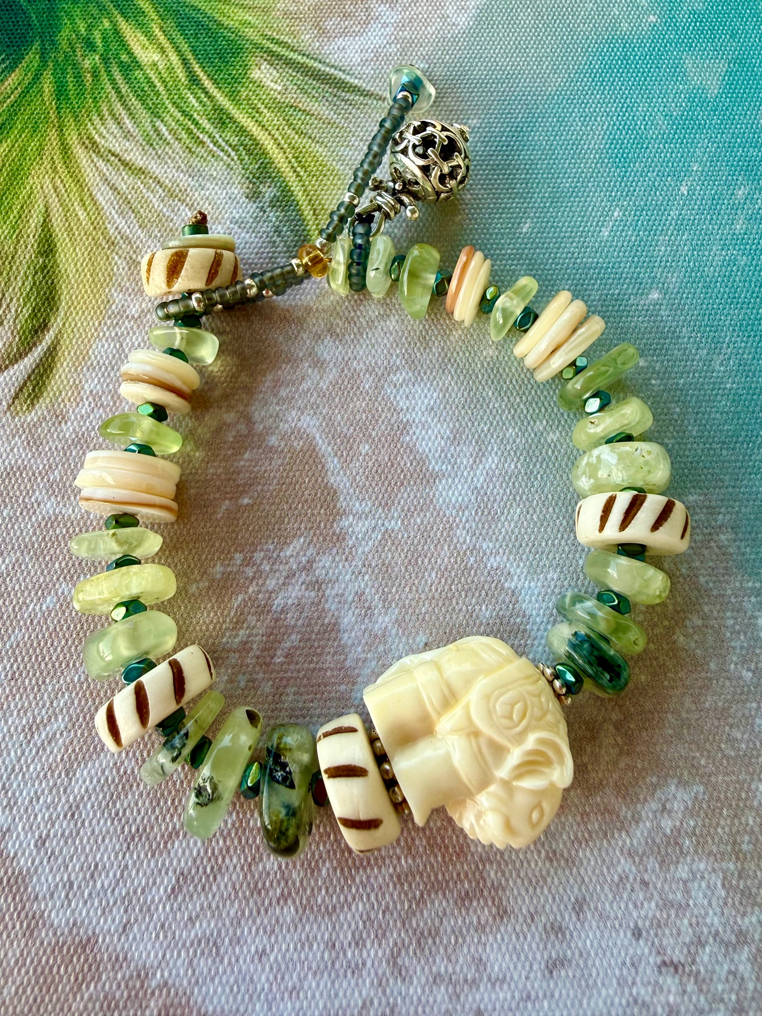 Coastal Elephant Spirit Bracelet