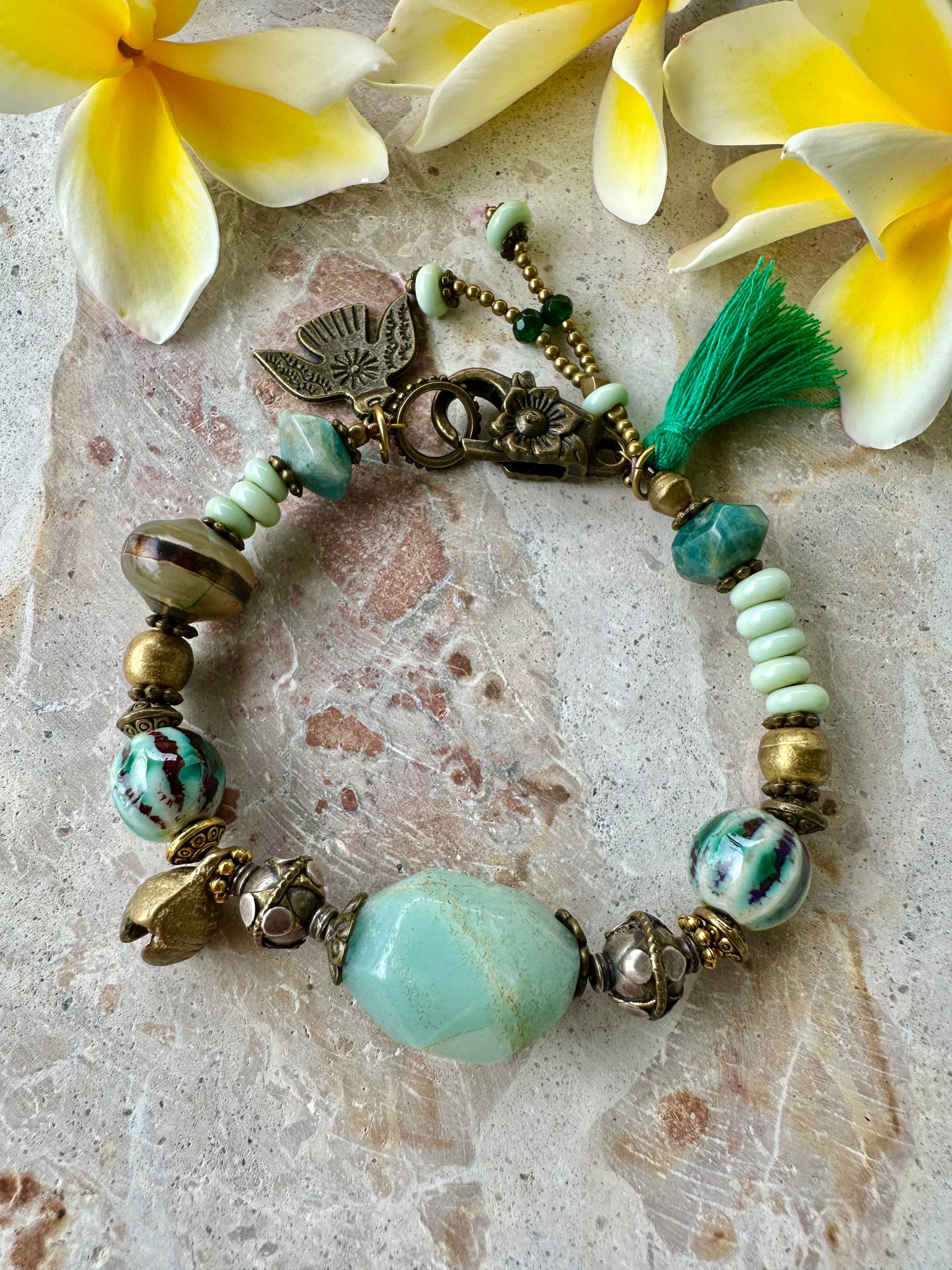 Bohemian Gemstone Bracelet