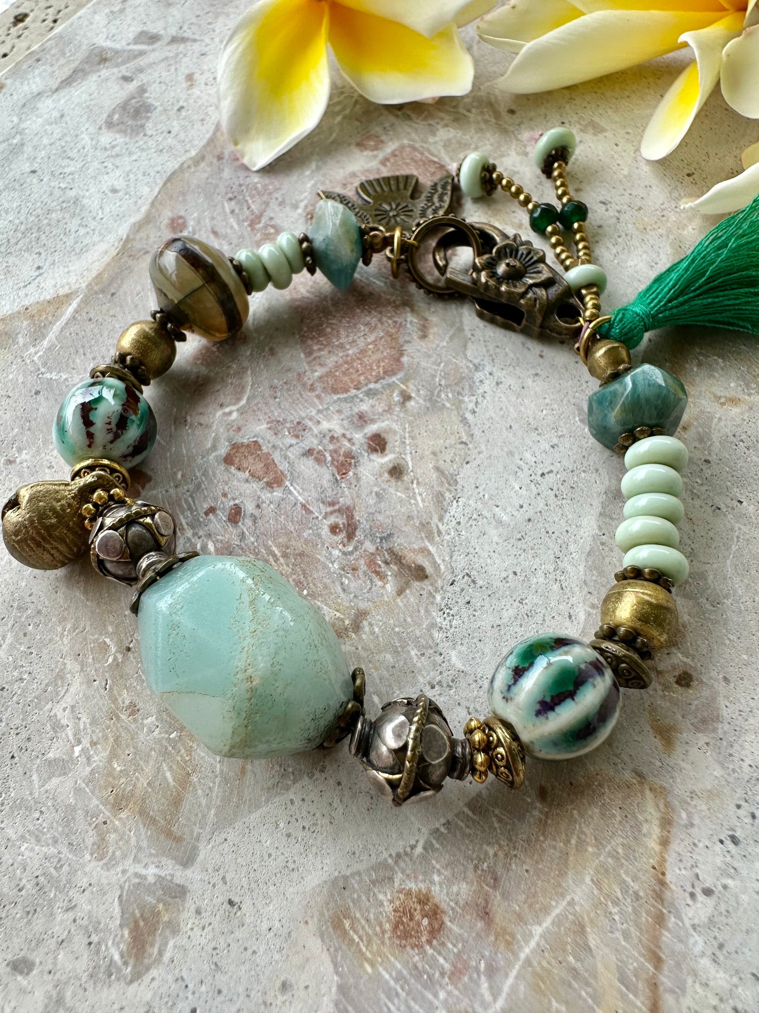 Bohemian Gemstone Bracelet