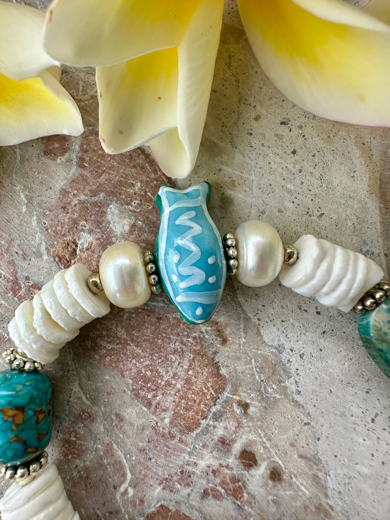 Shell Beaded Bracelet