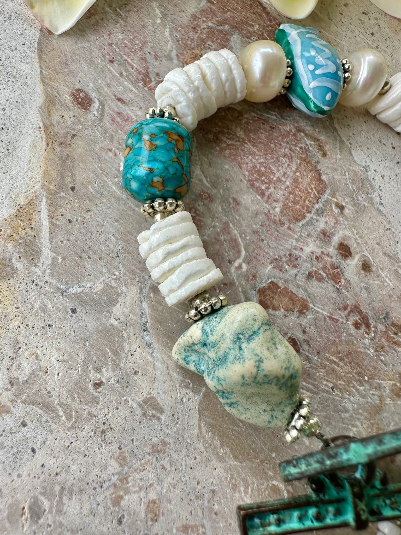 Shell Beaded Bracelet