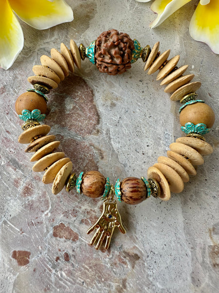 Rudraksha Bead Bracelet