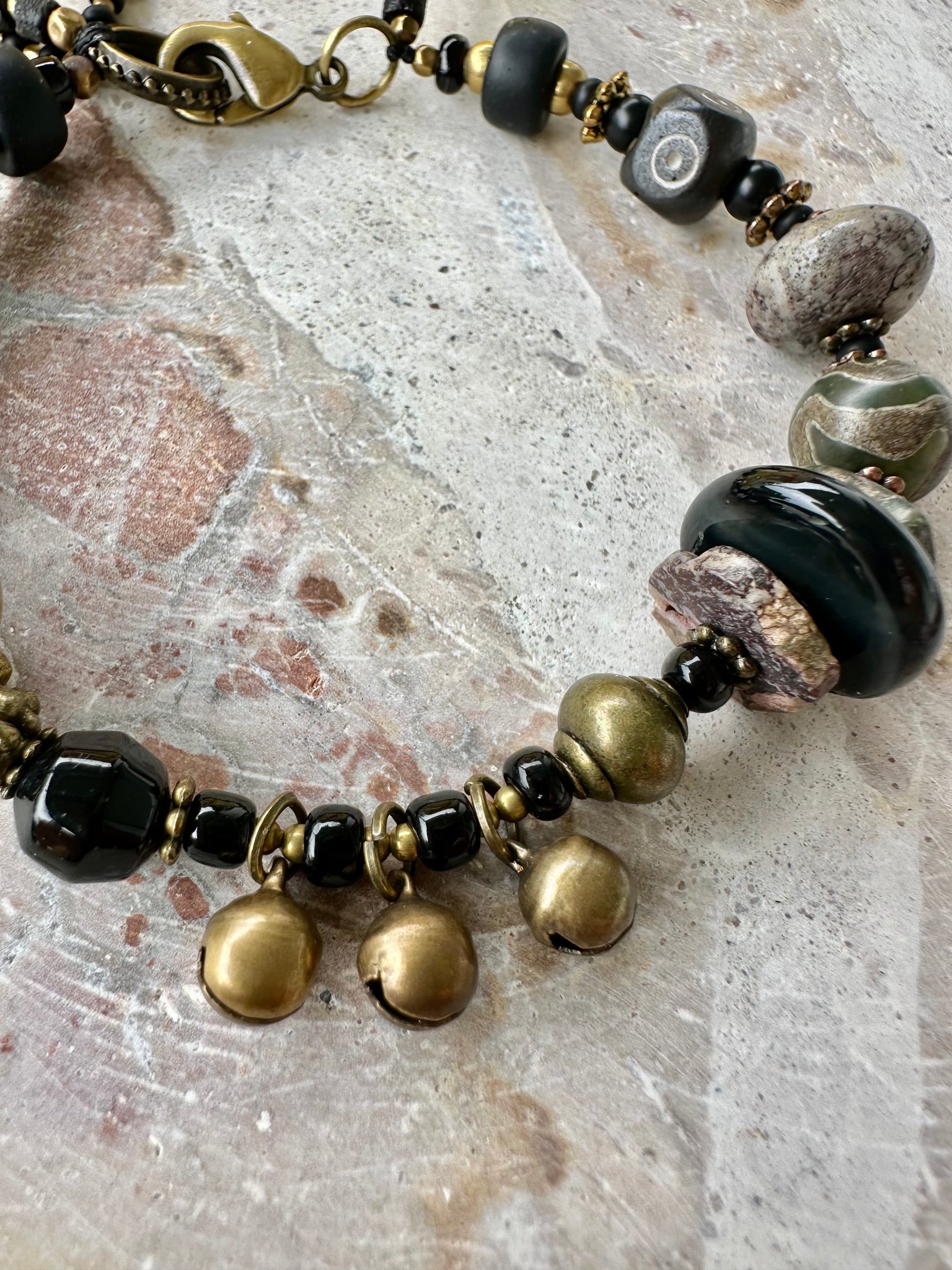 Vintage Tibetan Stone Bracelet