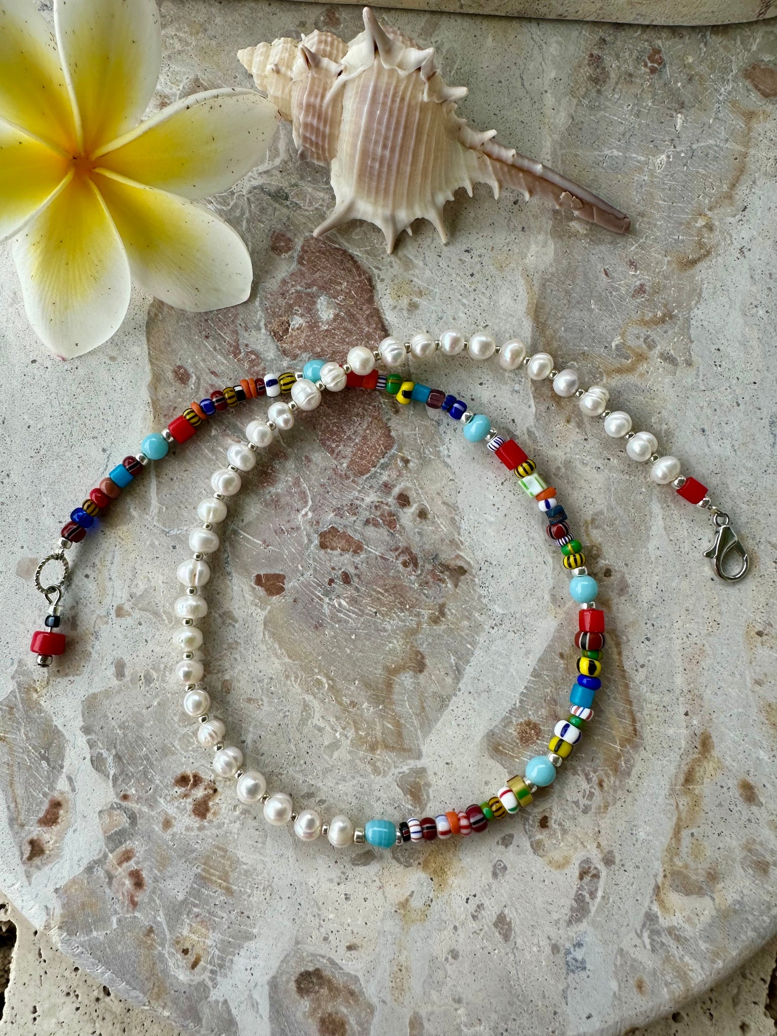 Vintage Seed Bead Necklace