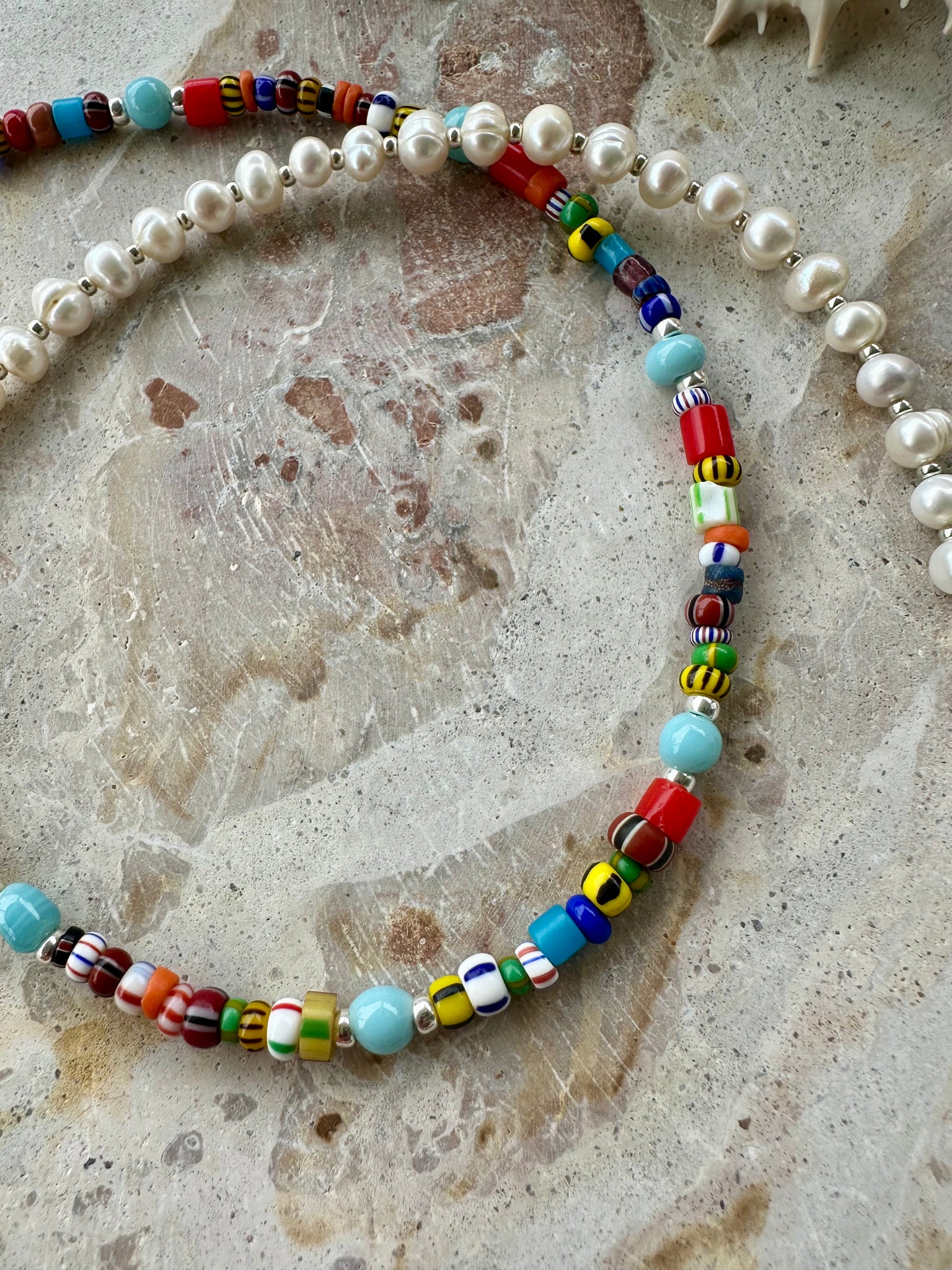 Vintage Seed Bead Necklace