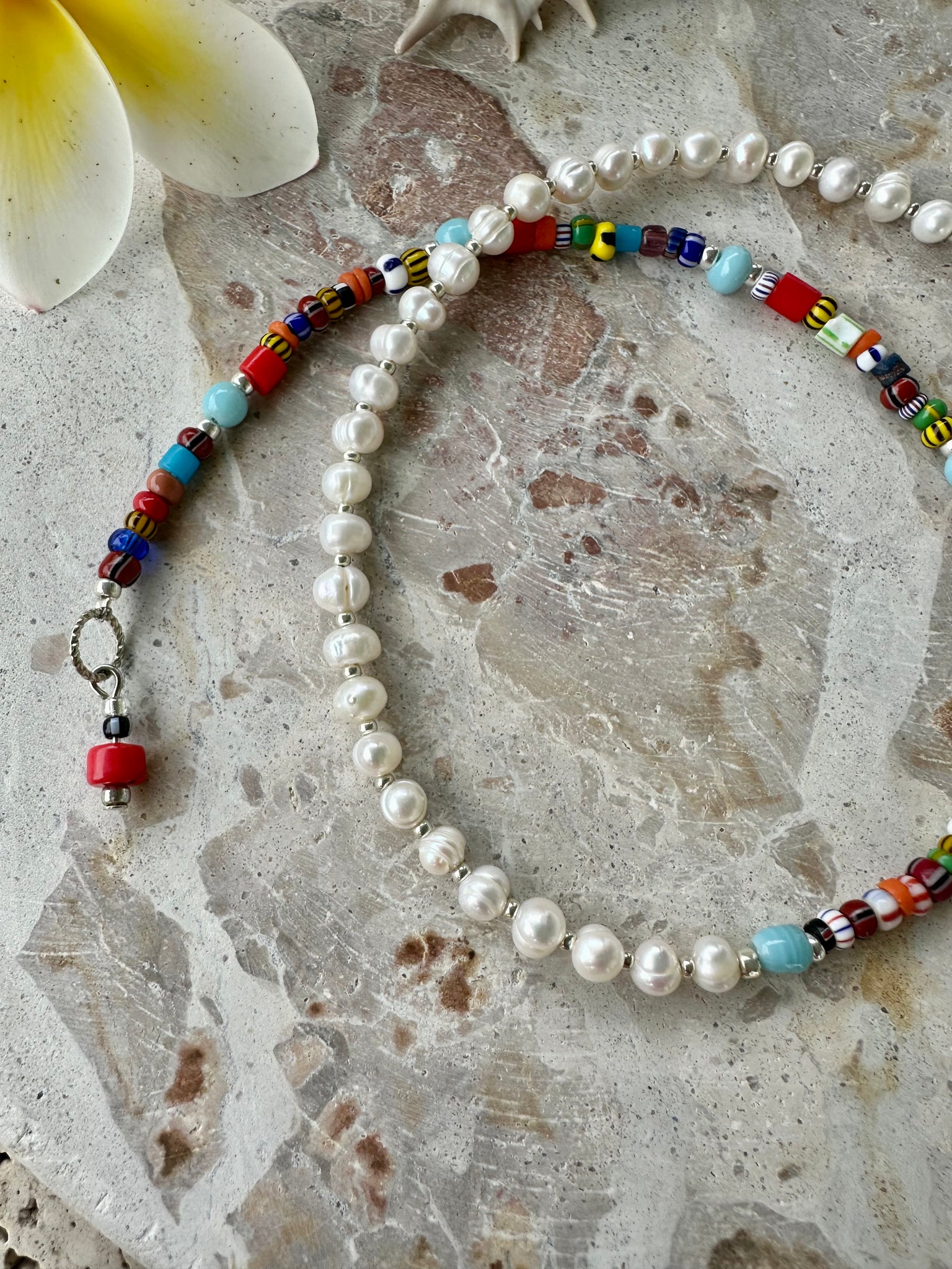 Vintage Seed Bead Necklace