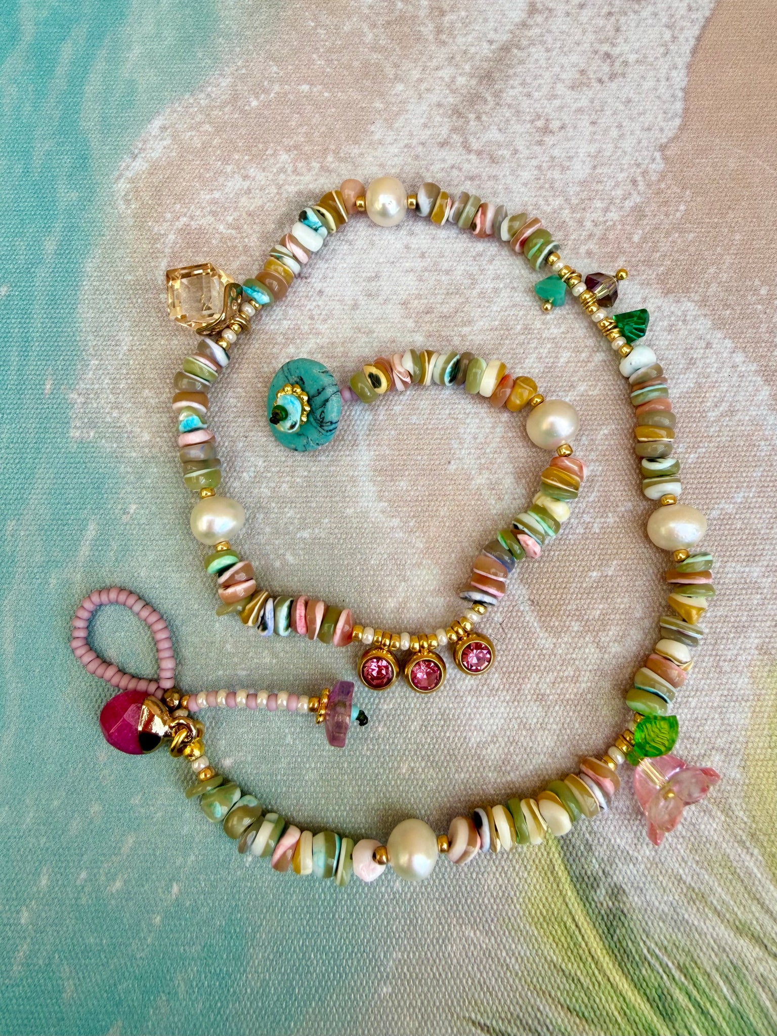 Coastal Shell - Hawaiian Pearl Wrap Bracelet