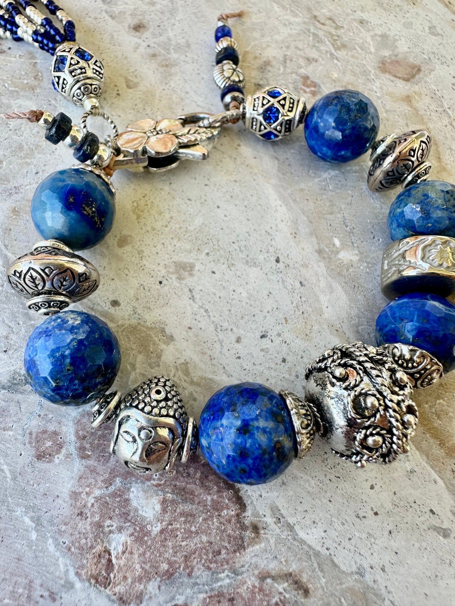 Indian Blue Stone Bracelet