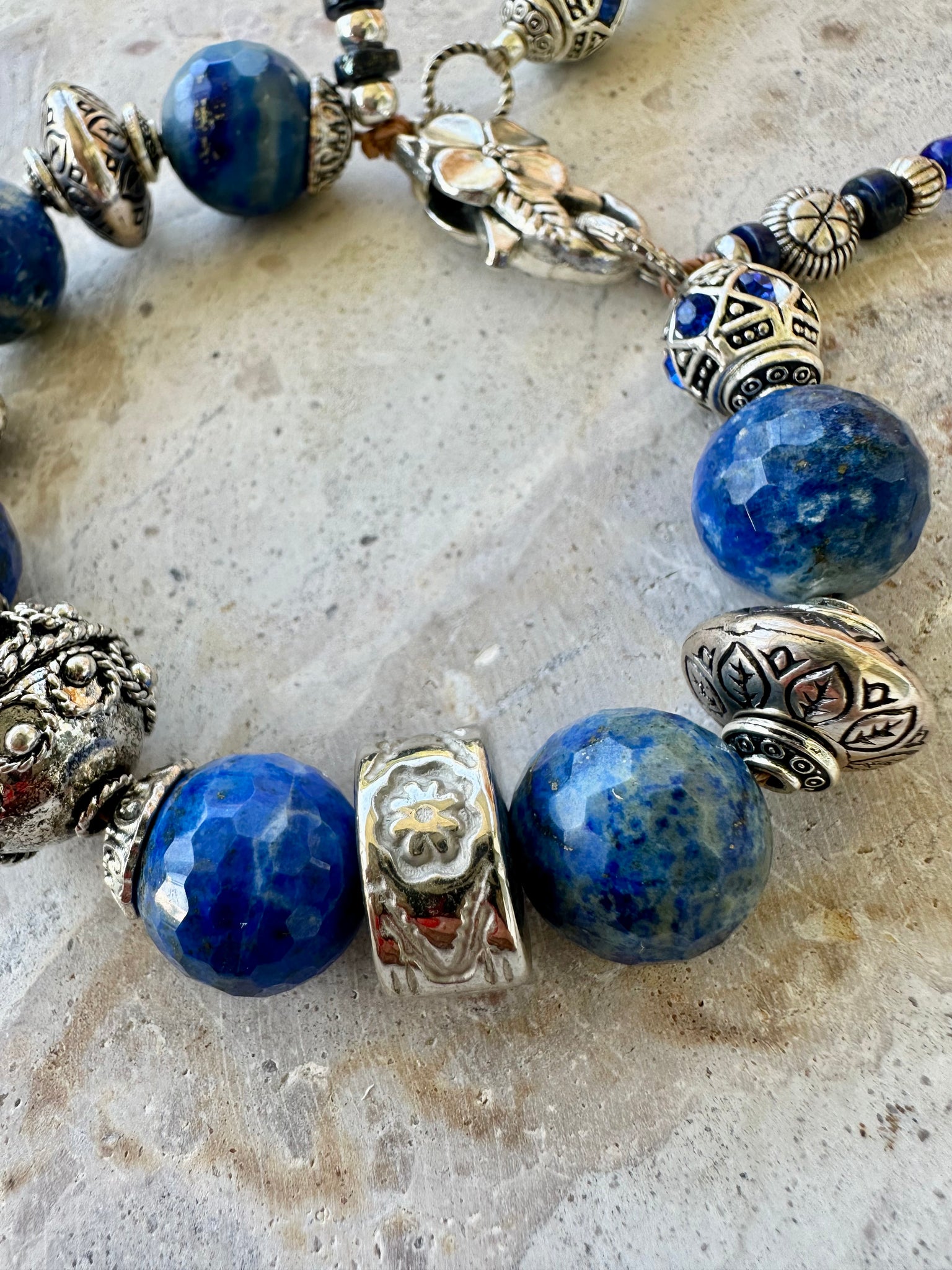 Indian Blue Stone Bracelet