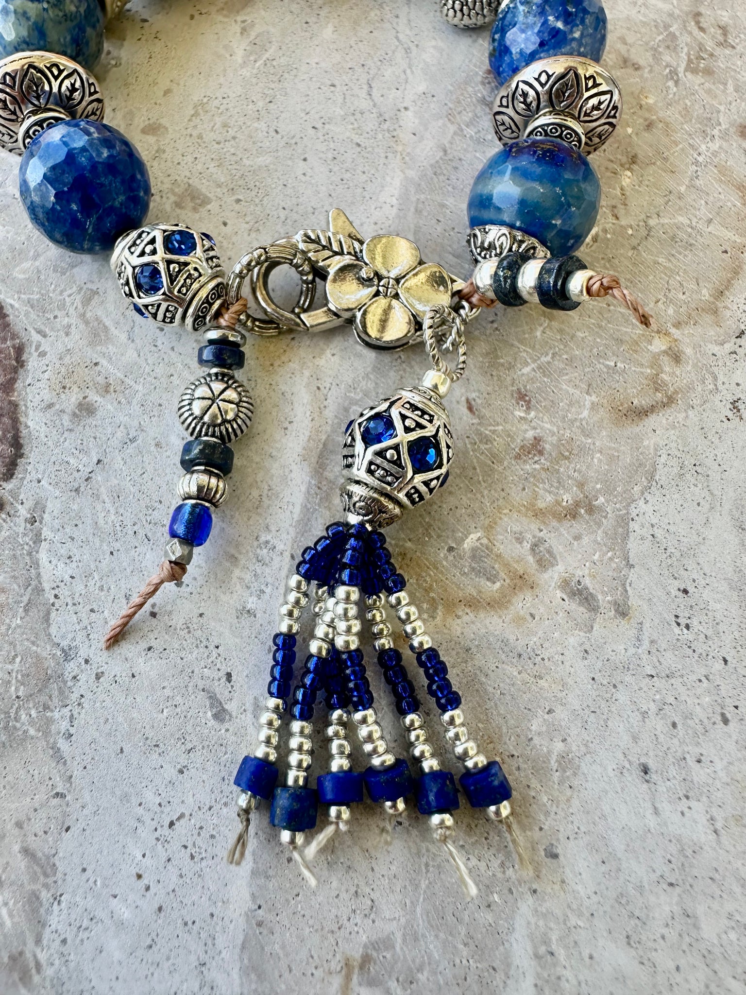 Indian Blue Stone Bracelet