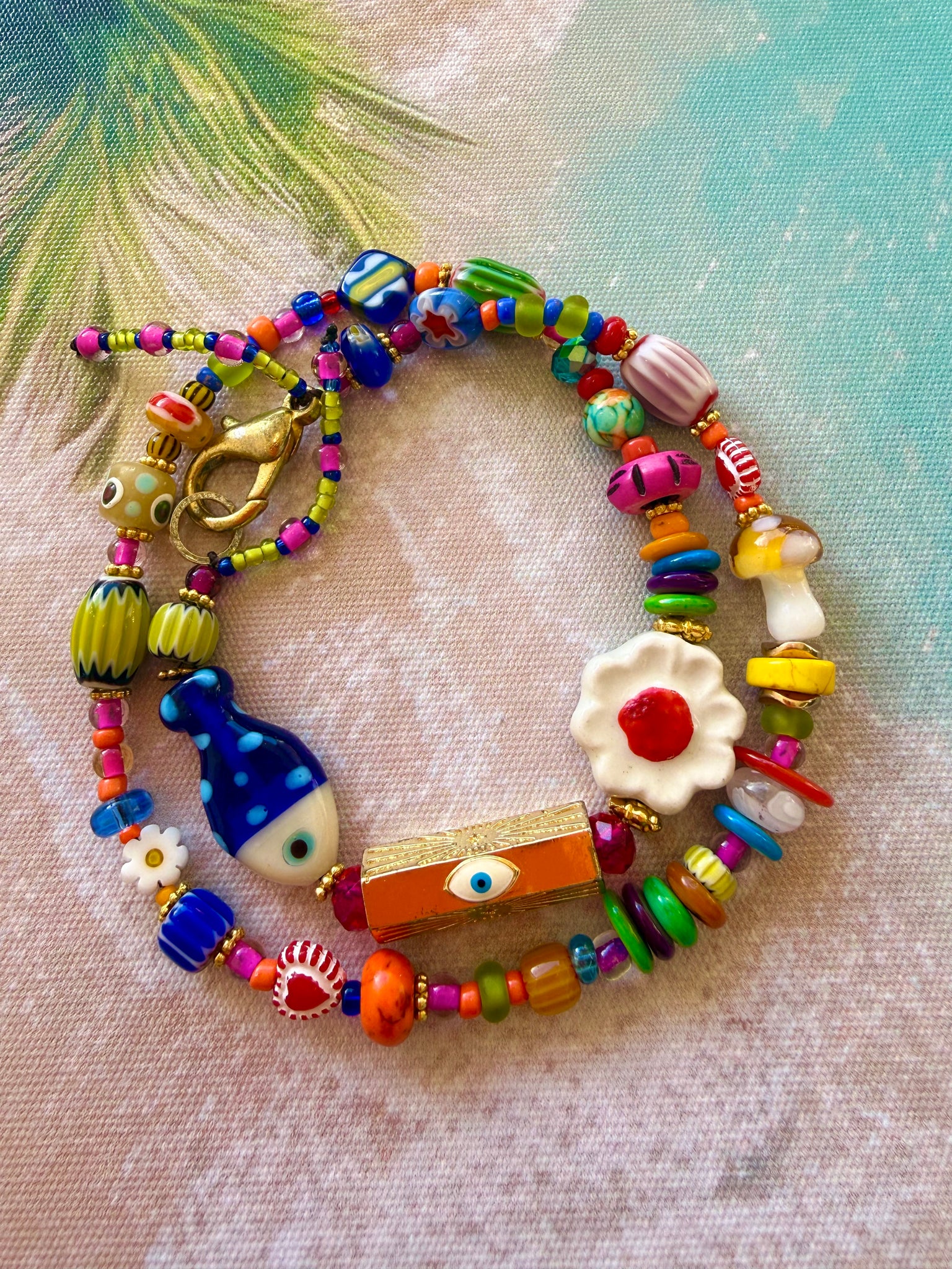 Evil Eye Summer Island Bracelet