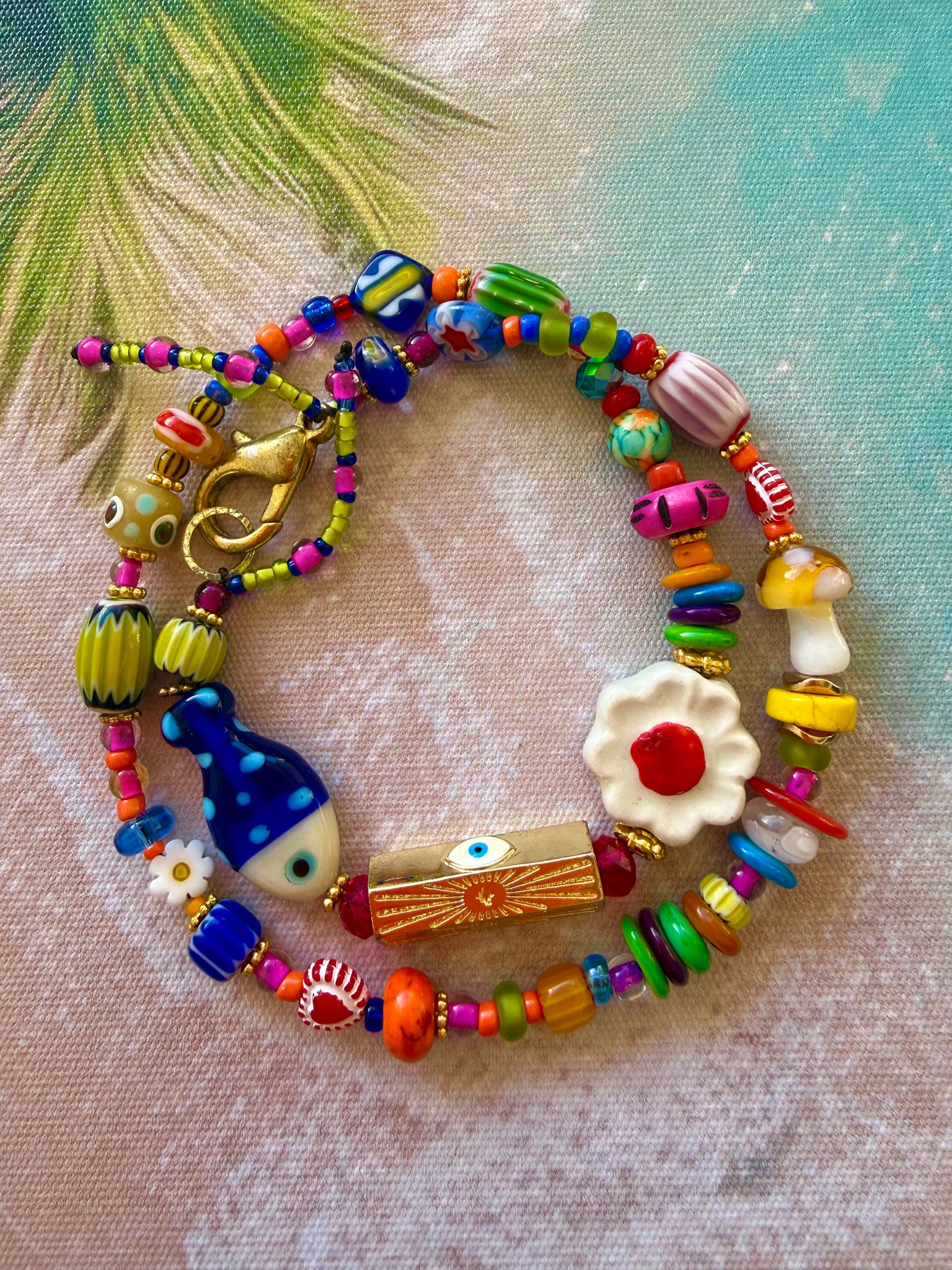 Evil Eye Summer Island Bracelet