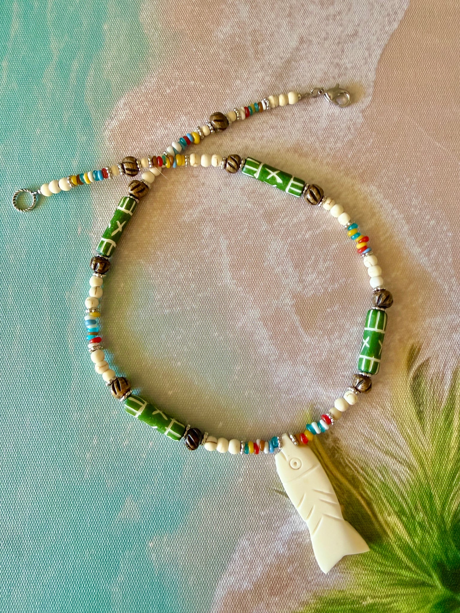 Bali Tribal Fish Necklace