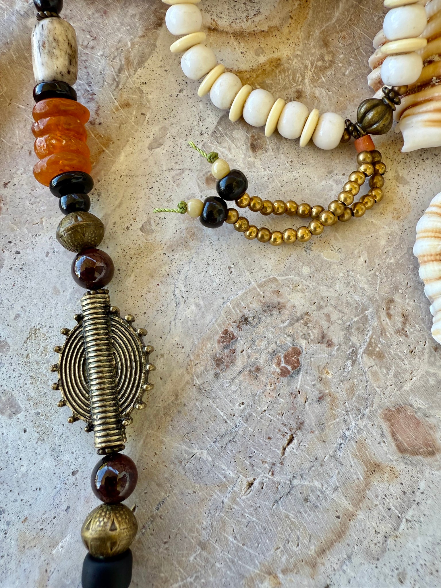 Crochet Dreamer African Tribal Necklace