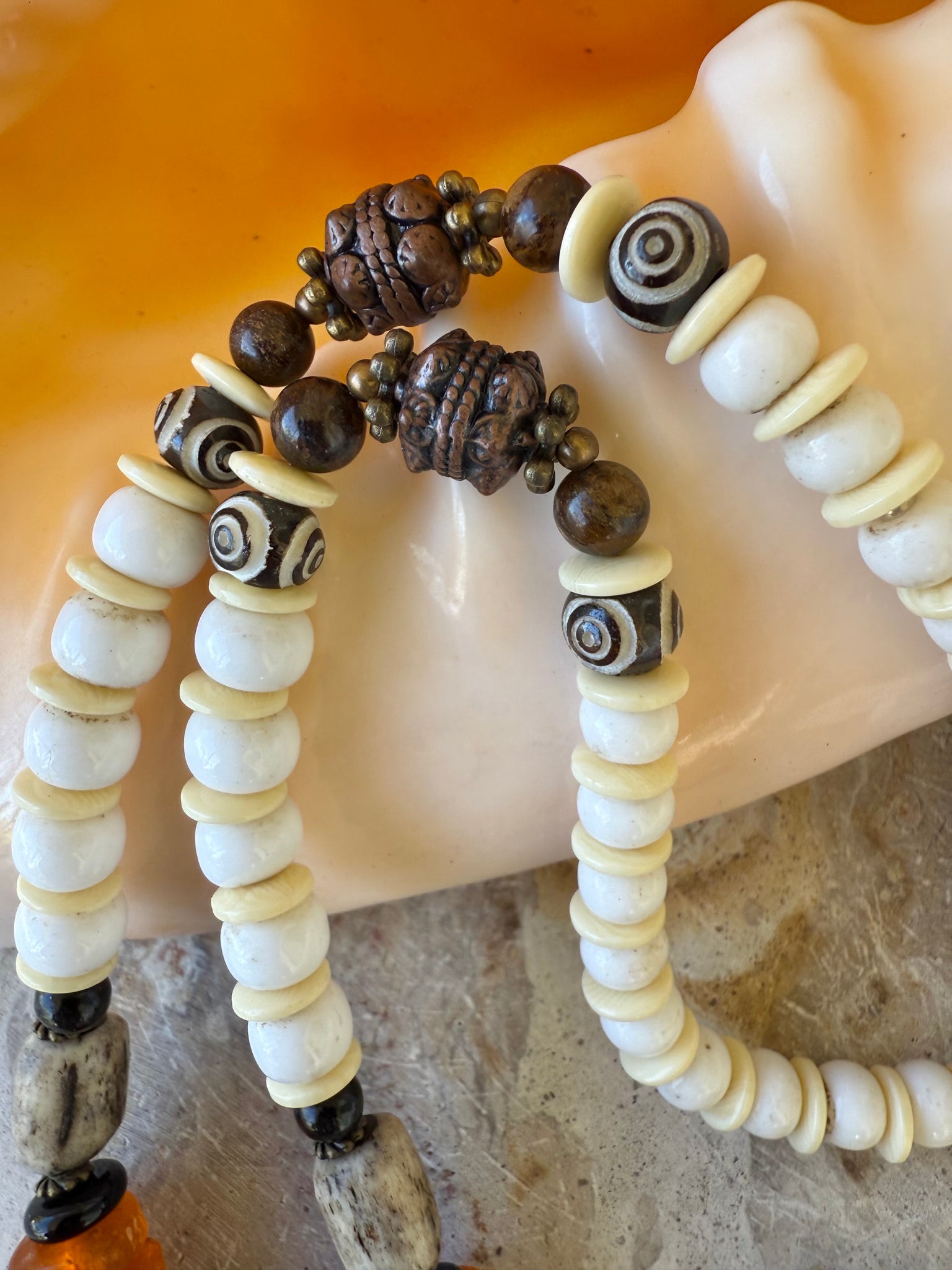 Crochet Dreamer African Tribal Necklace