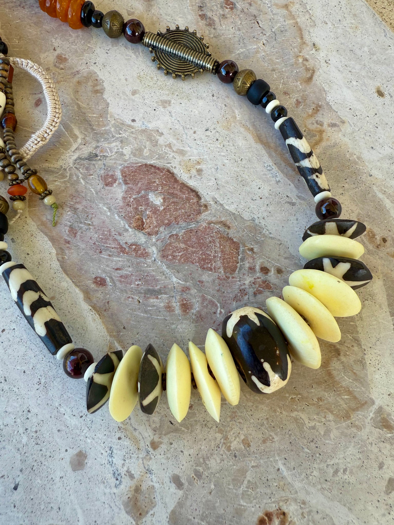 Crochet Dreamer African Tribal Necklace