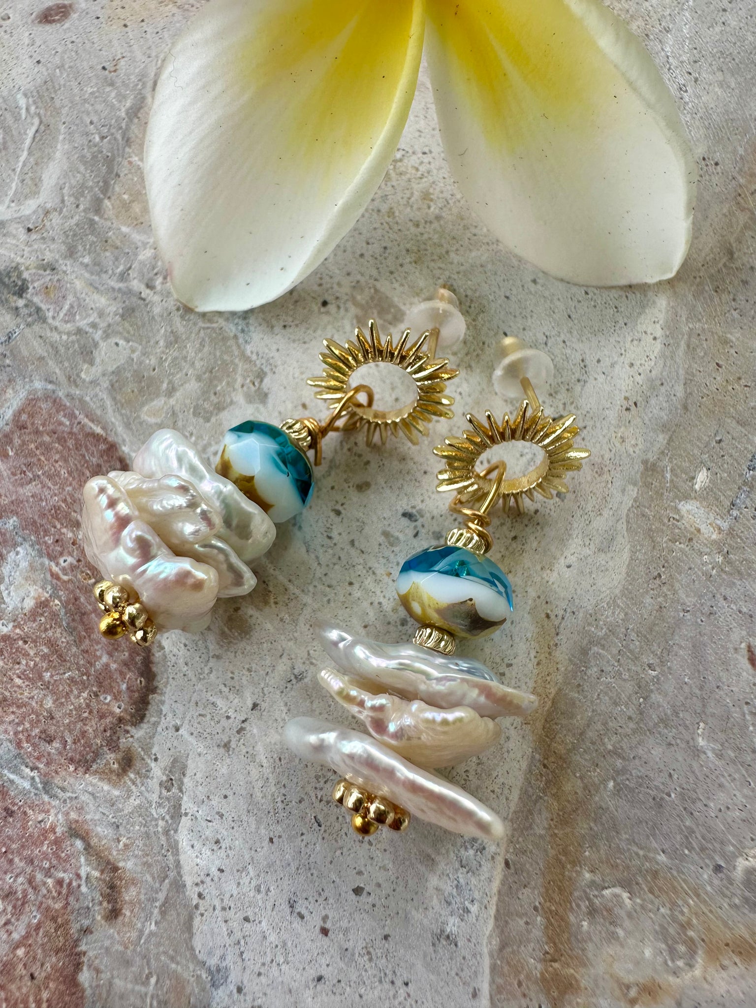 Baroque Pearl Earrings