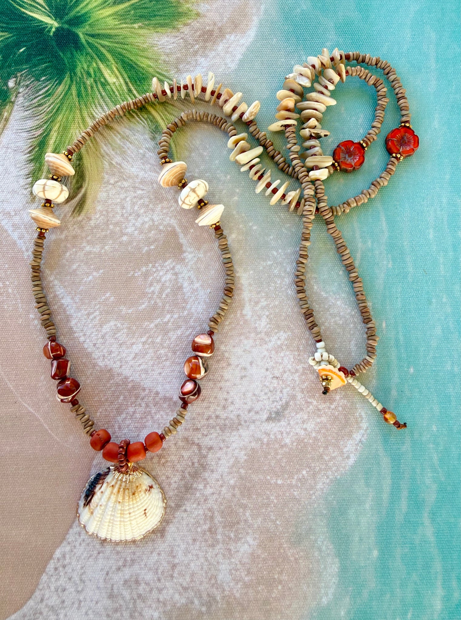 Bali Shell Ocean Treasure Necklace