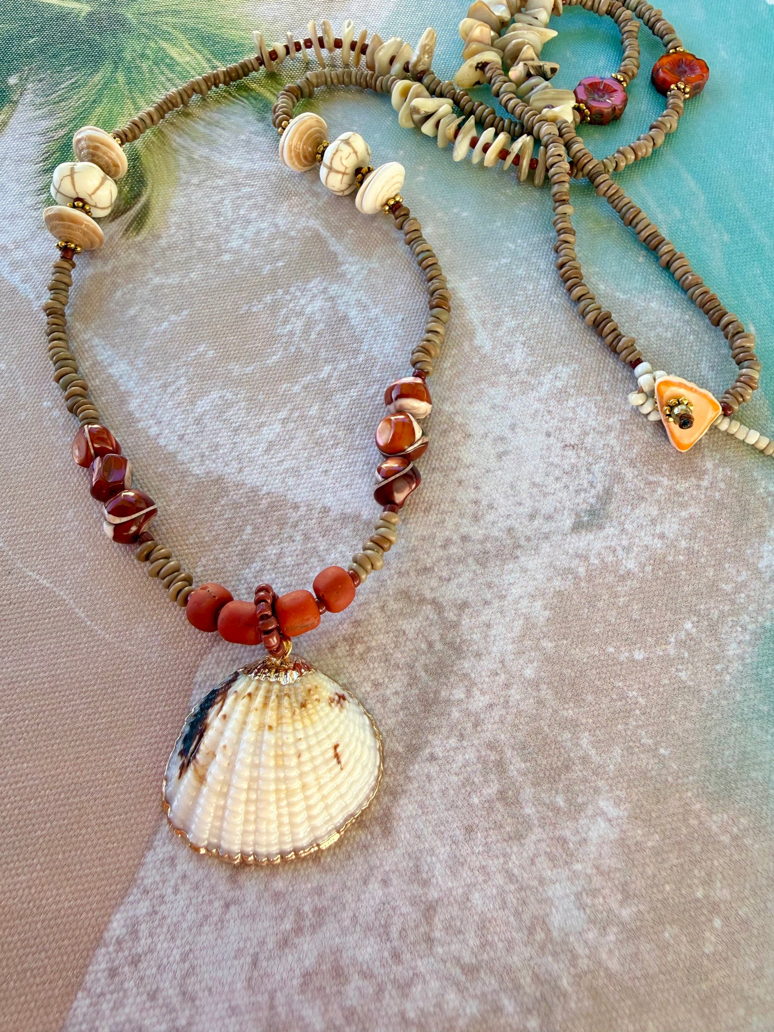 Bali Shell Ocean Treasure Necklace