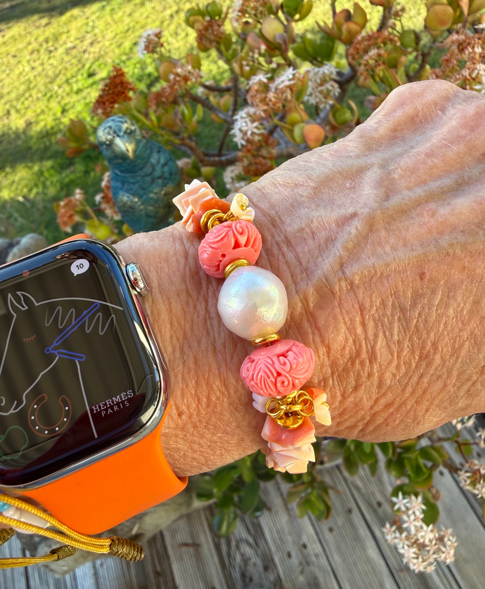 Ocean Pearl Treasure Shell Bracelet