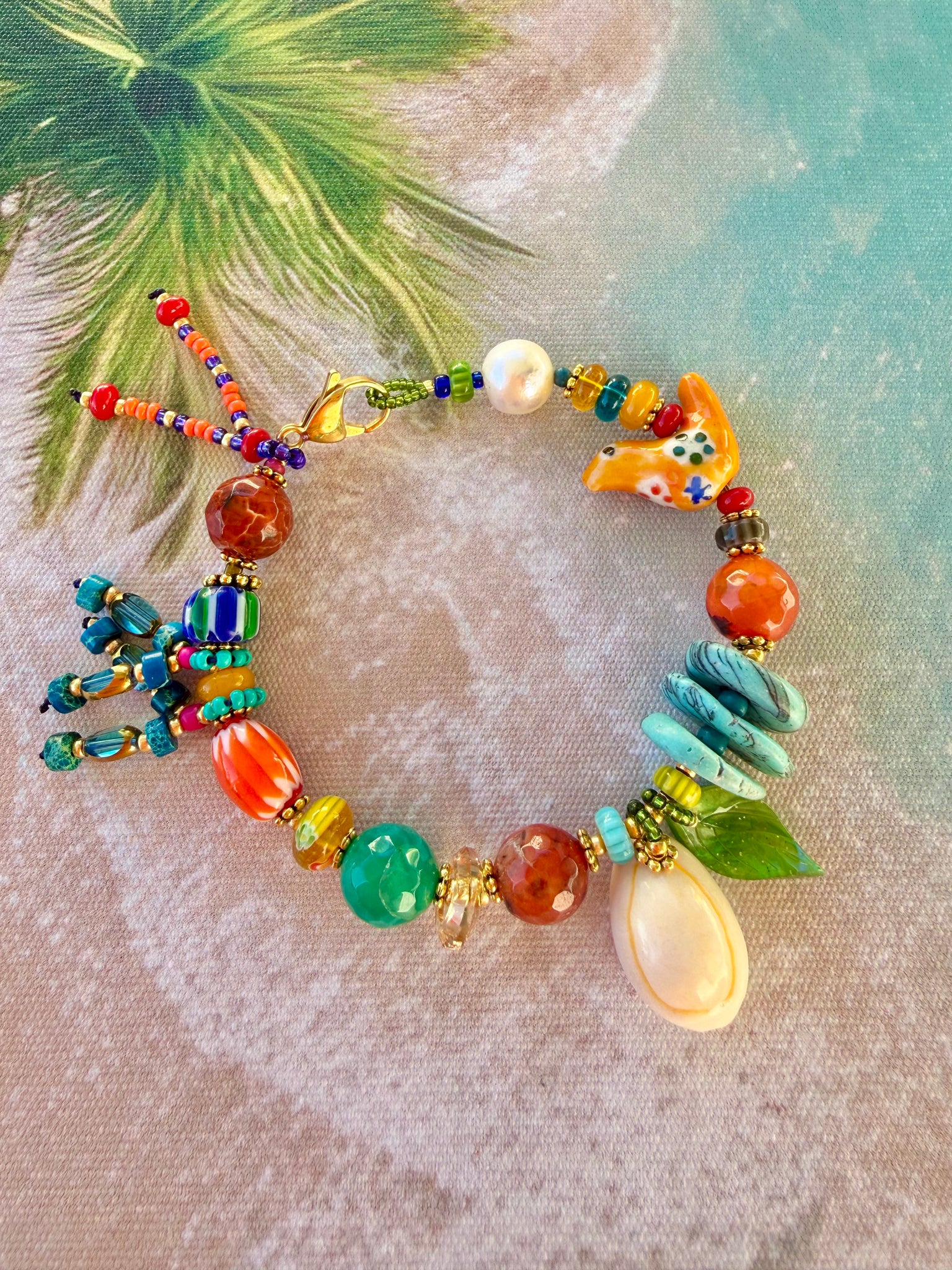 Coastal Cowrie Beach Bracelet