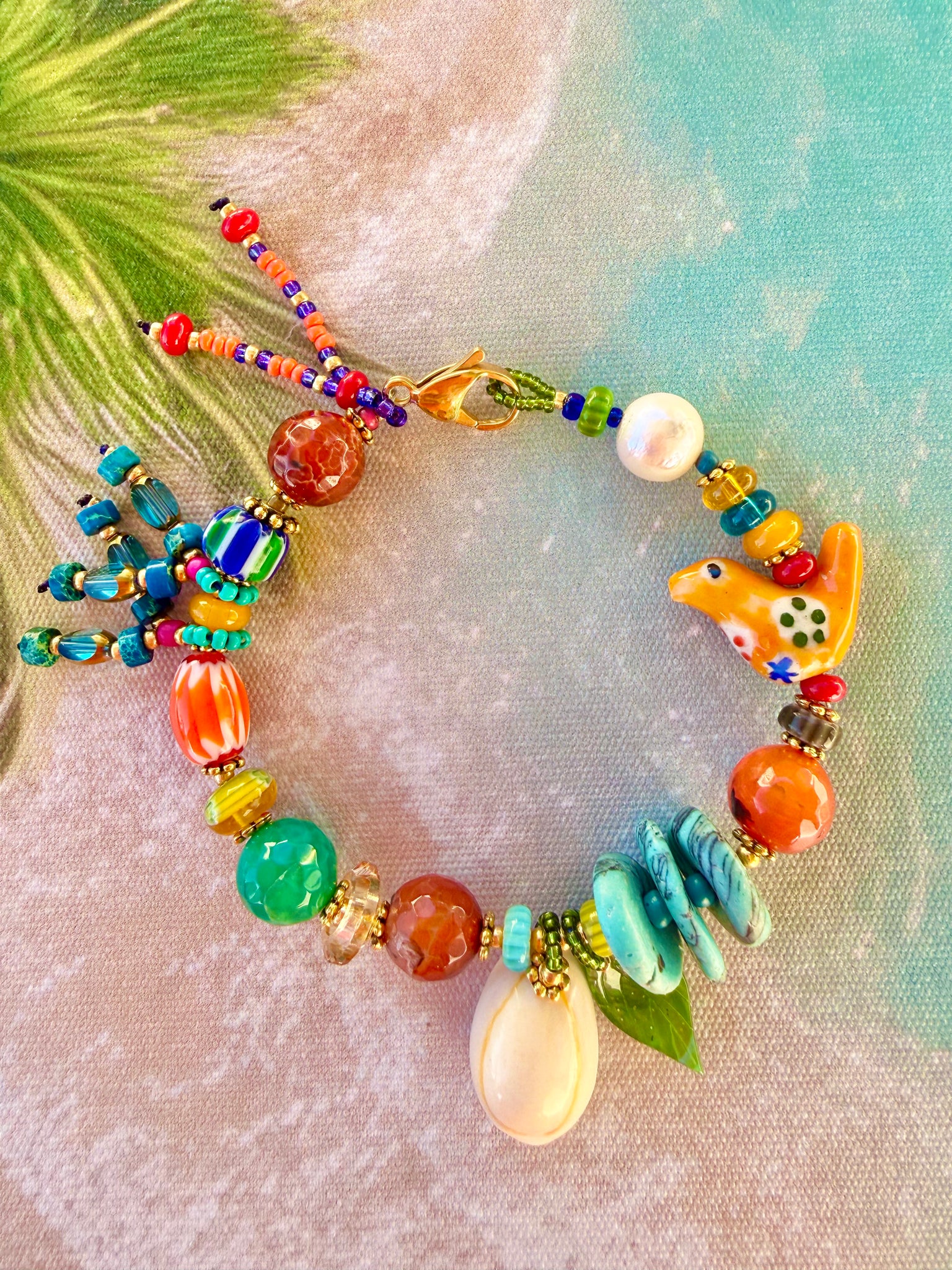Coastal Cowrie Beach Bracelet