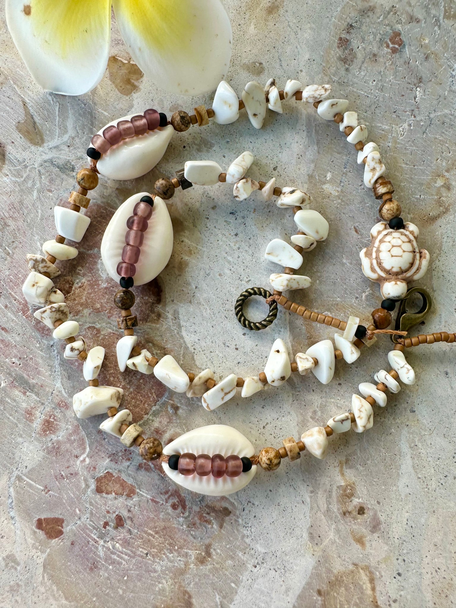 Cowrie Shell Surf Bracelet