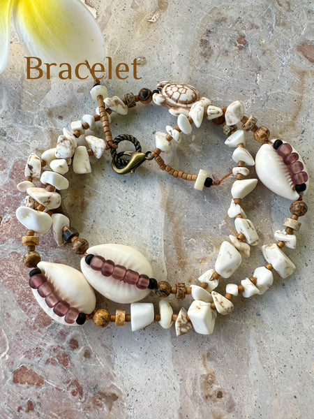 Cowrie Shell Surf Bracelet