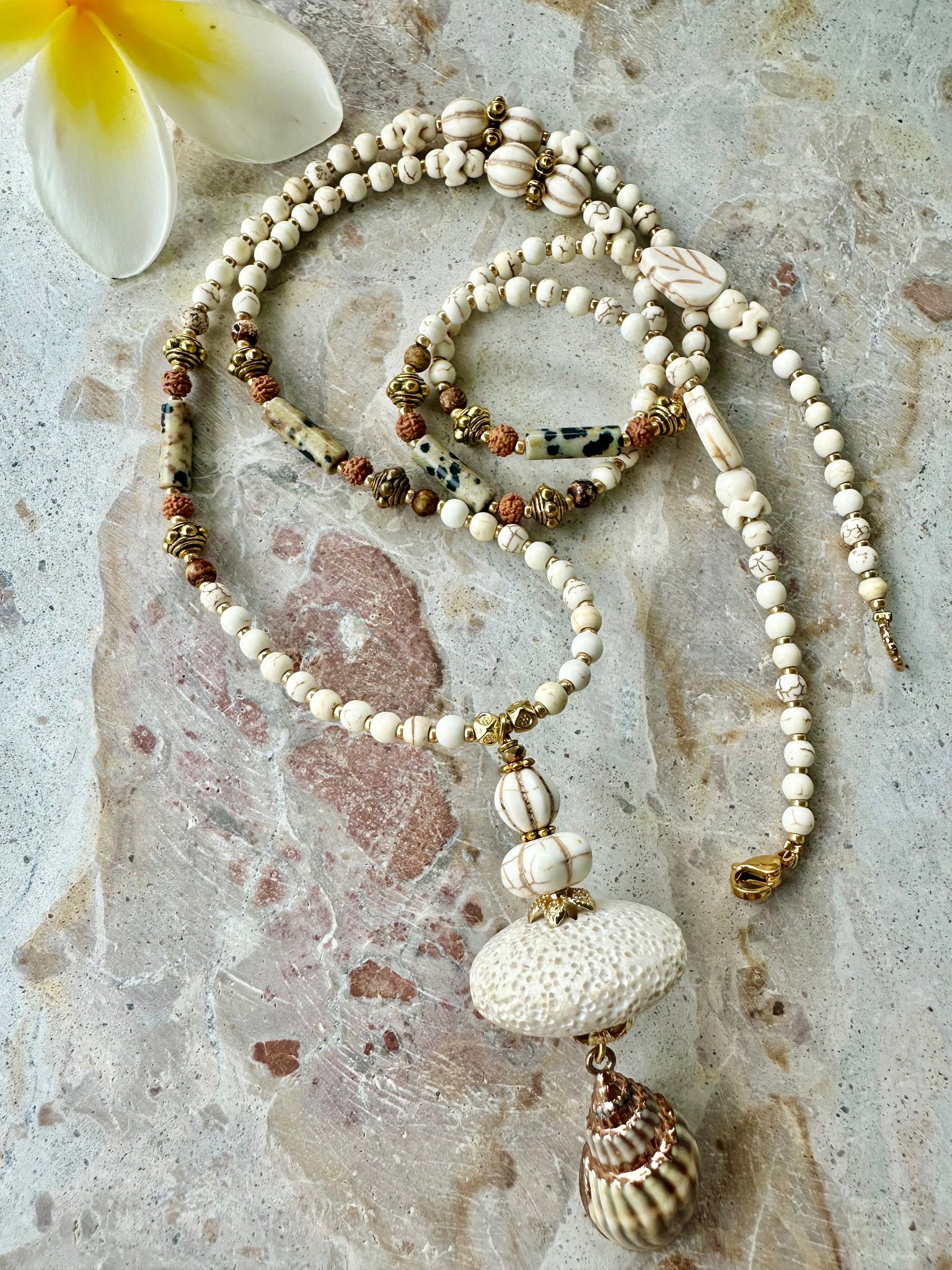 Beachie Boho Shell Necklace