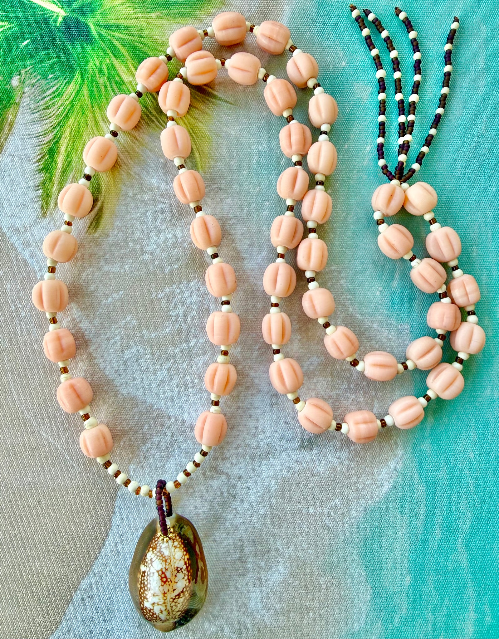 Australian Shell Reef Sunset Necklace