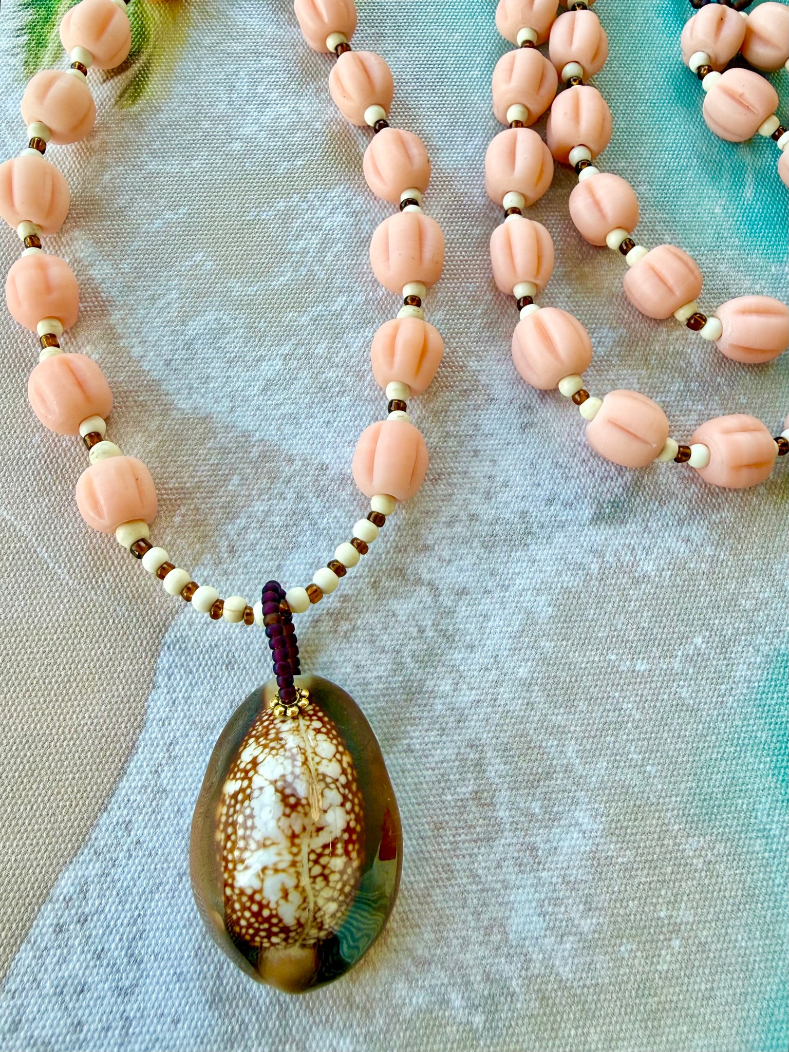 Australian Shell Reef Sunset Necklace