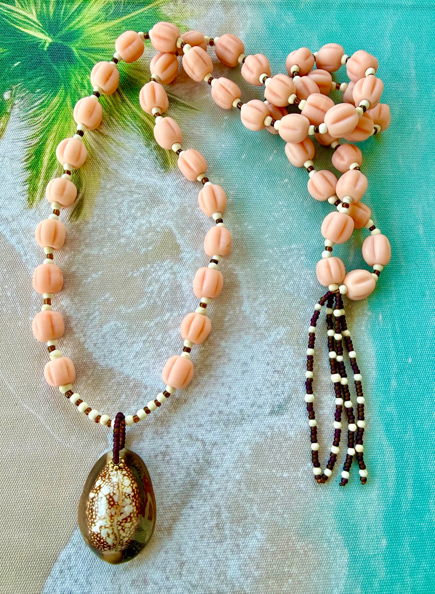 Australian Shell Reef Sunset Necklace
