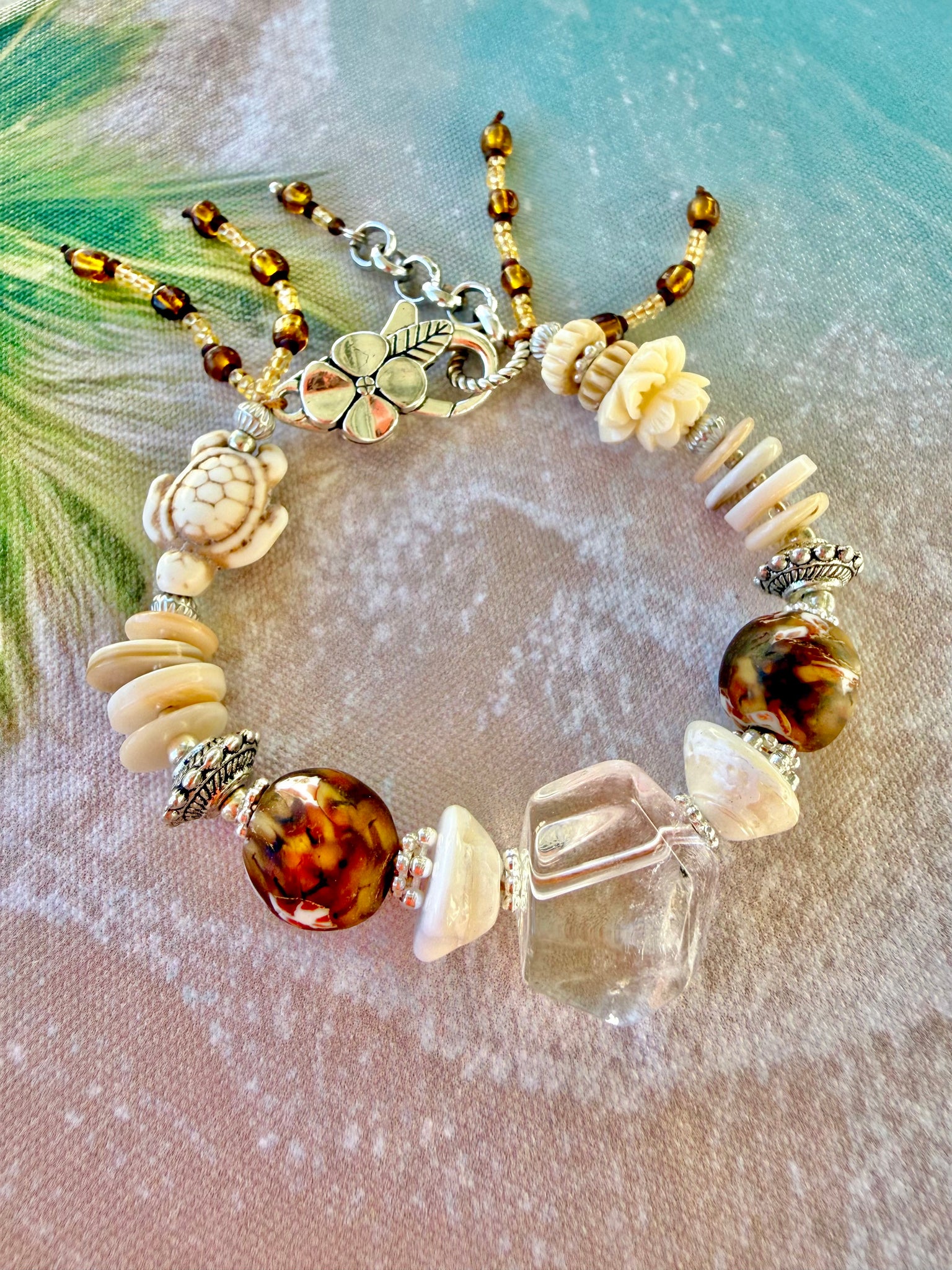 Boho Quartz Crystal Spirit Bracelet
