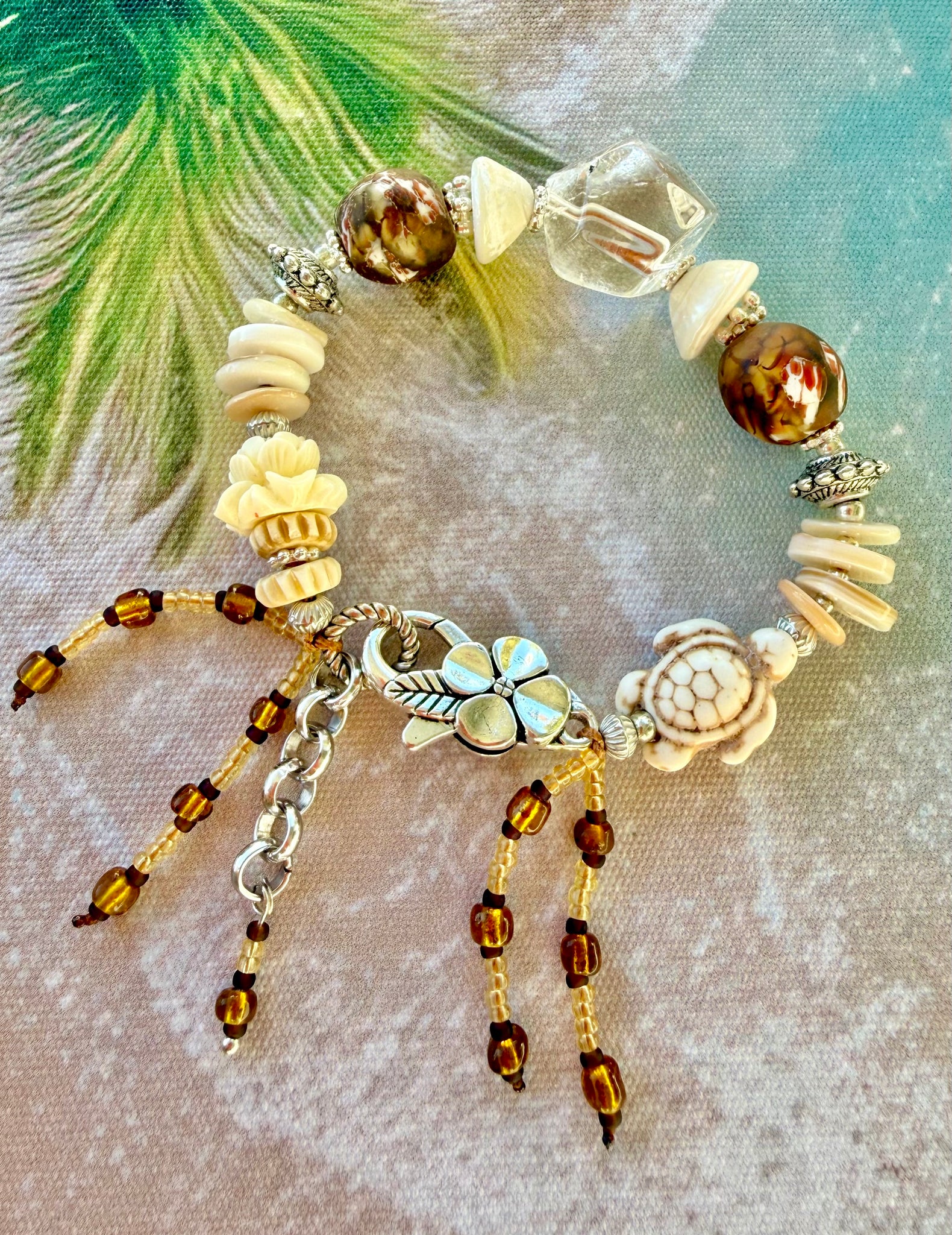 Boho Quartz Crystal Spirit Bracelet