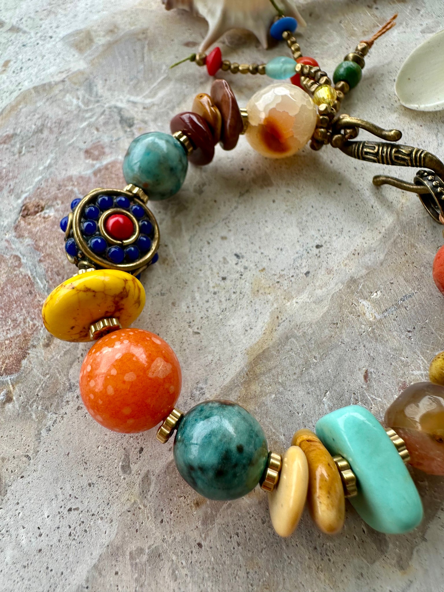 Coloured Stone Bracelet