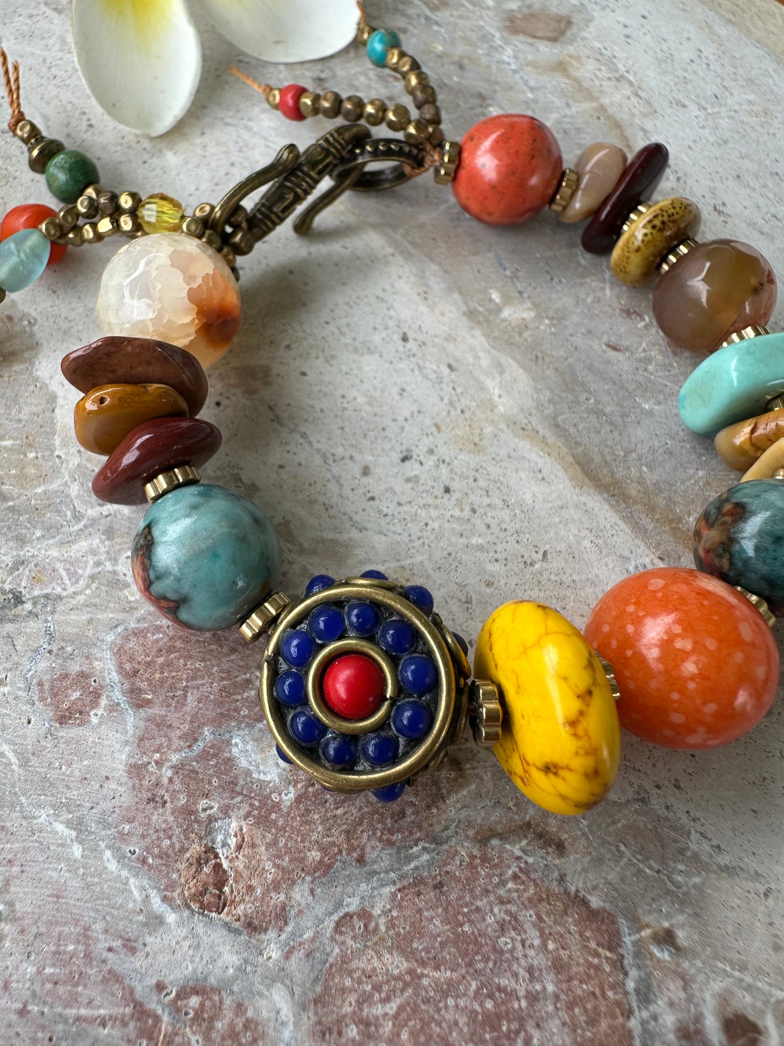 Coloured Stone Bracelet