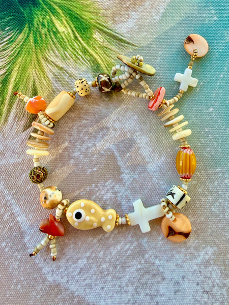 Seaside Treasure Fish Bracelet
