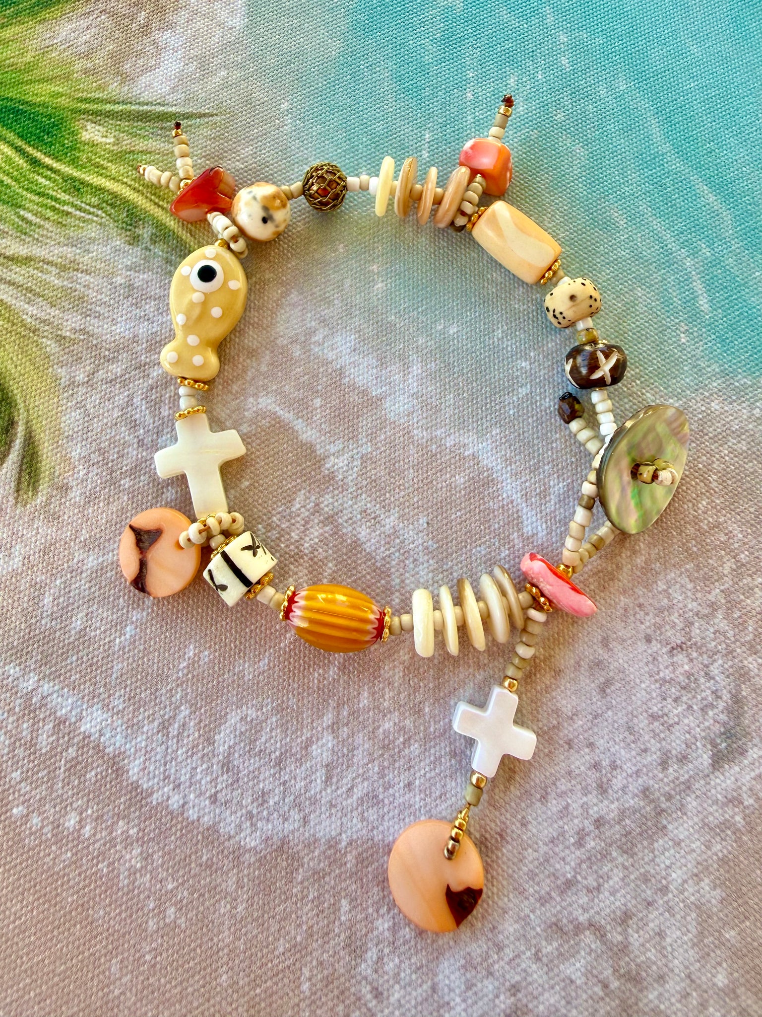 Seaside Treasure Fish Bracelet