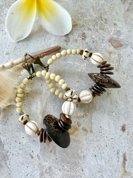 Boho Beaded Tribal Earrings