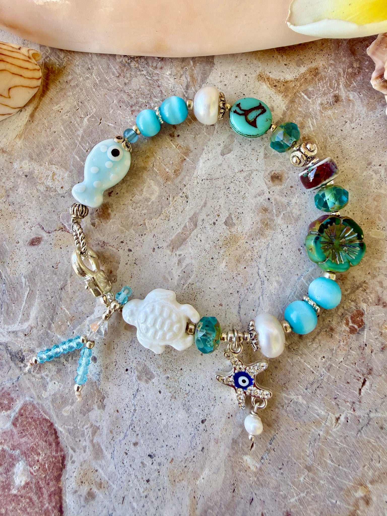 Coastal Blue Island Bracelet