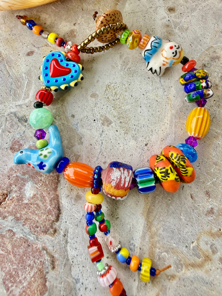 Blue Bird Angel Bracelet