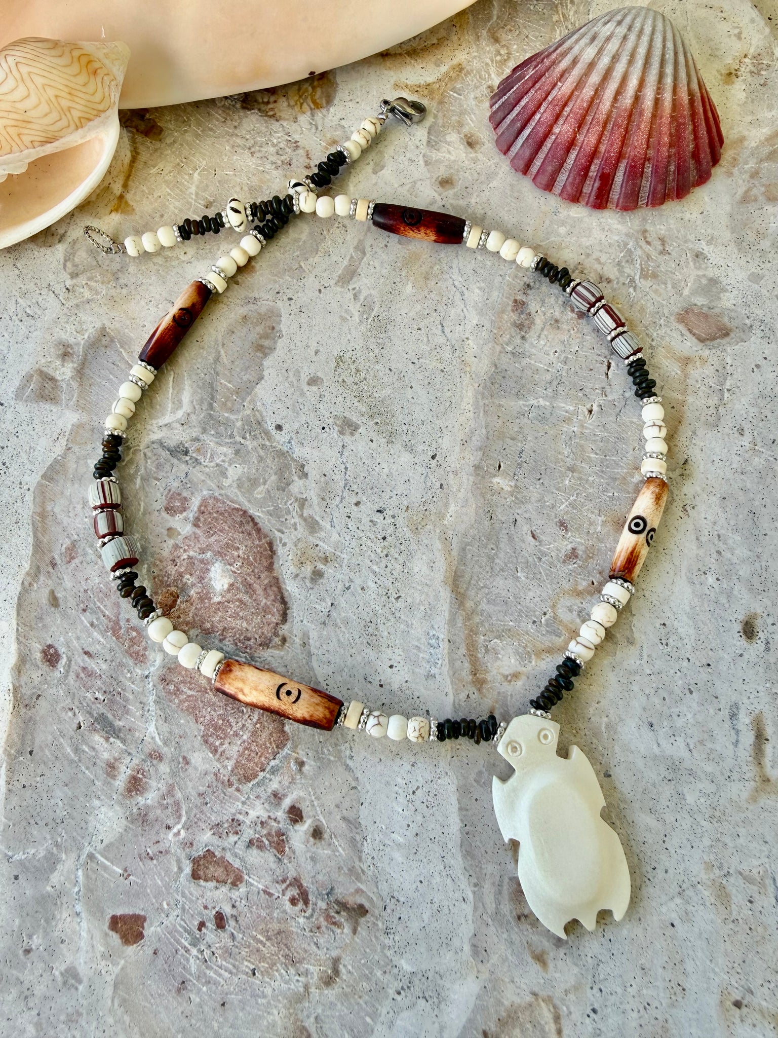 Boho Islander Turtle Necklace
