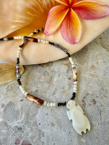 Boho Islander Turtle Necklace