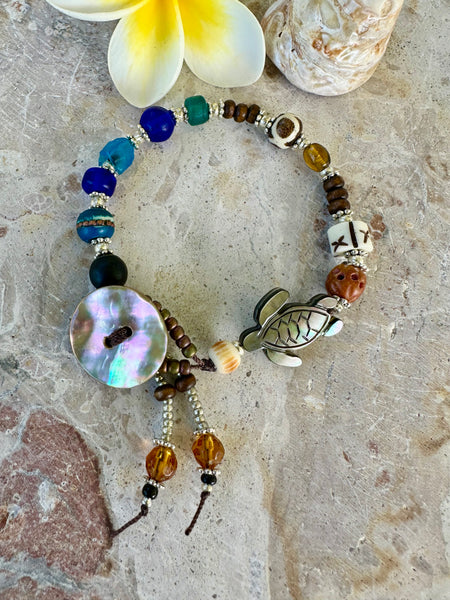 Ocean Islander Beaded Bracelet