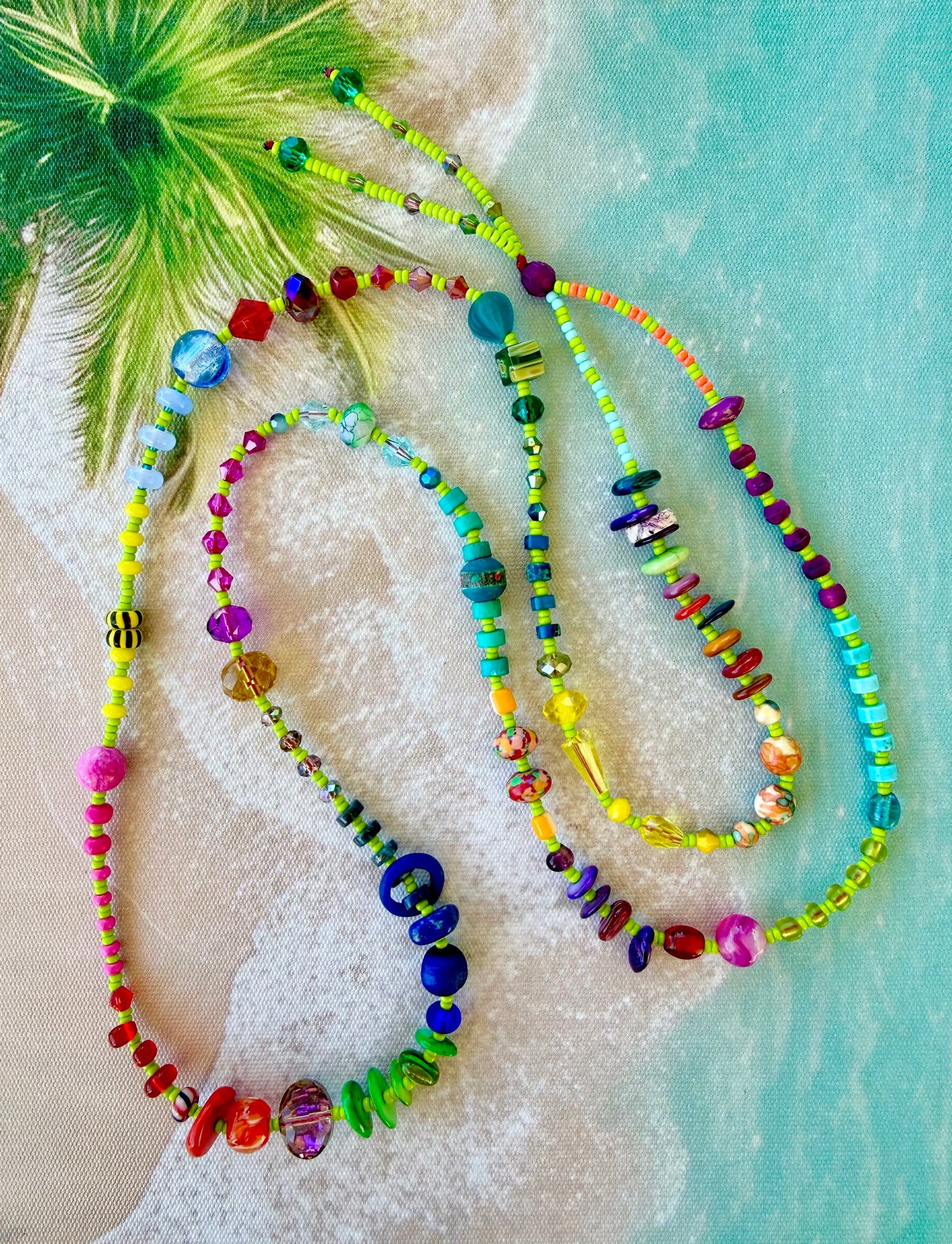 Island Treasure Coloured Necklace