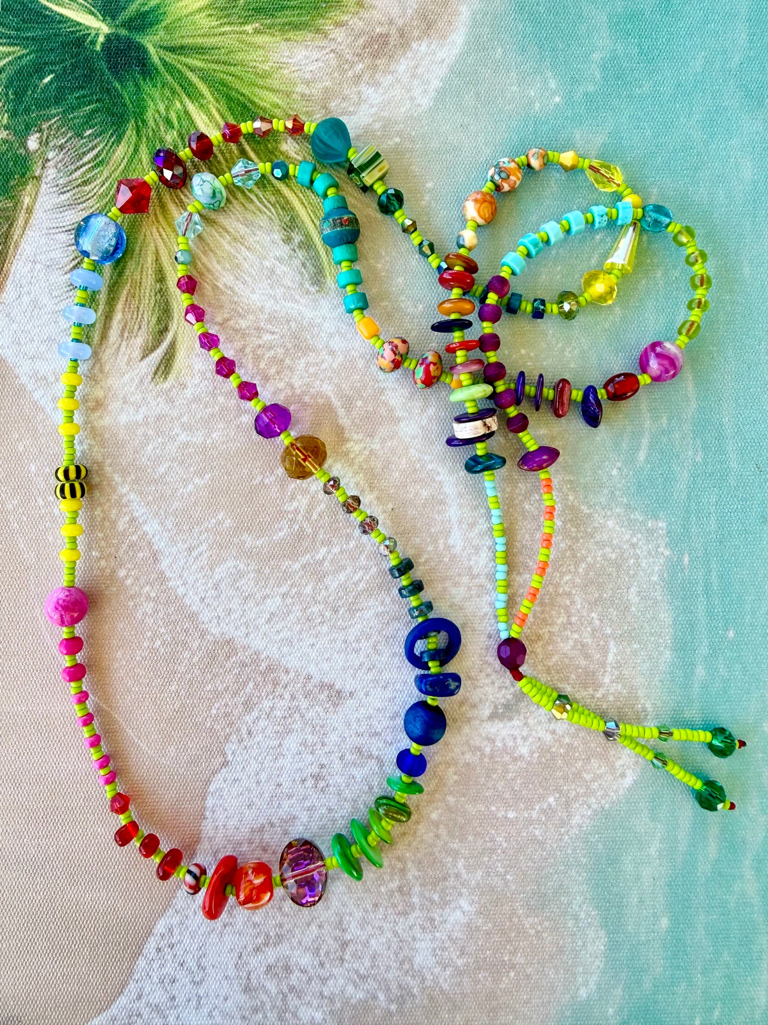 Island Treasure Coloured Necklace