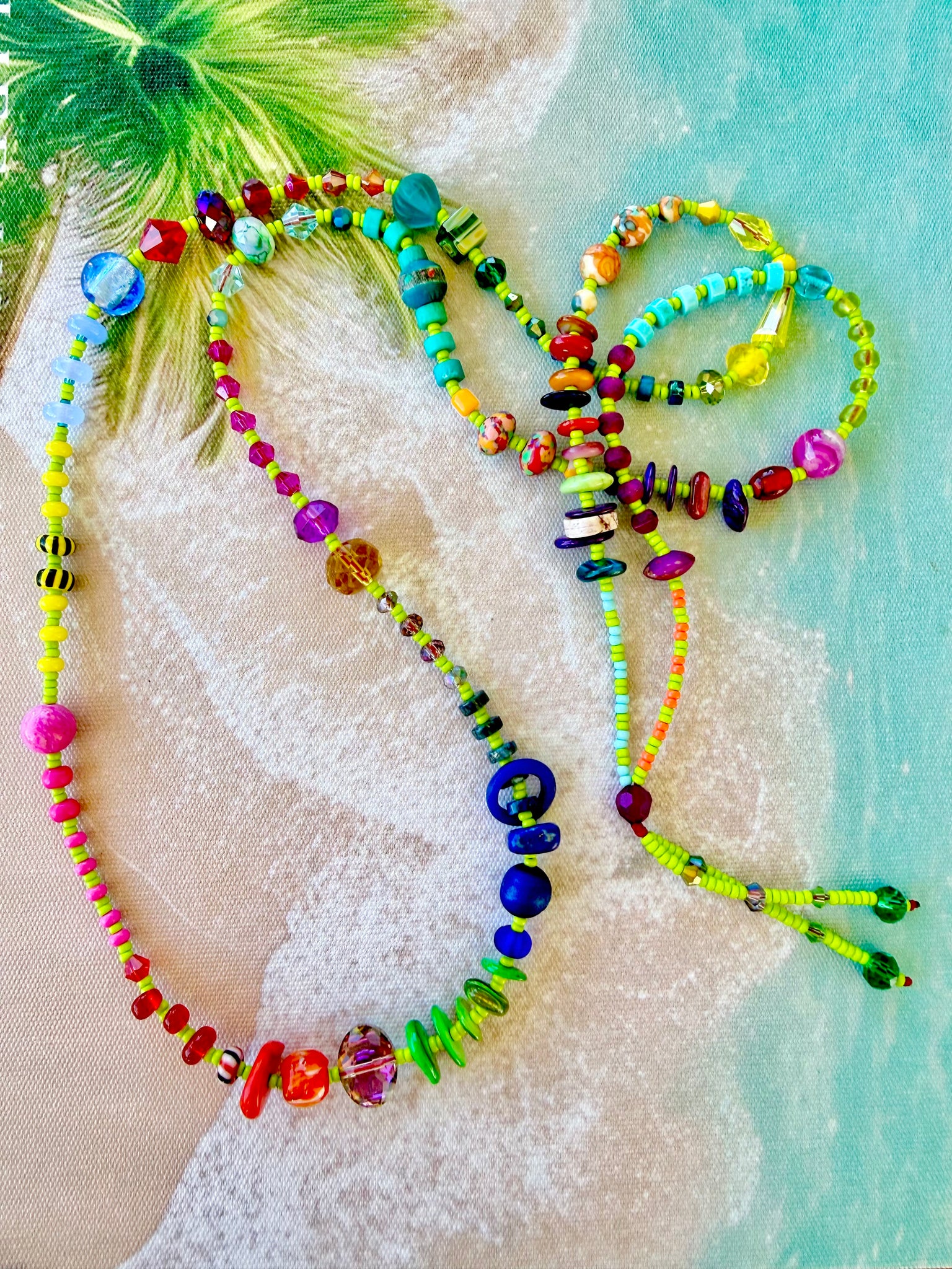 Island Treasure Coloured Necklace