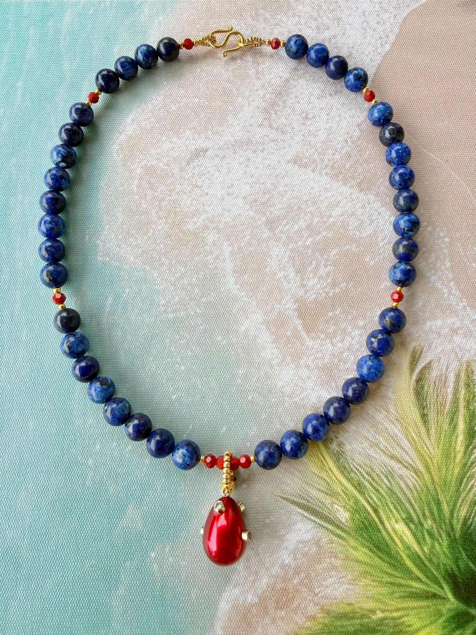 Lapis Lazuli Gemstone Necklace