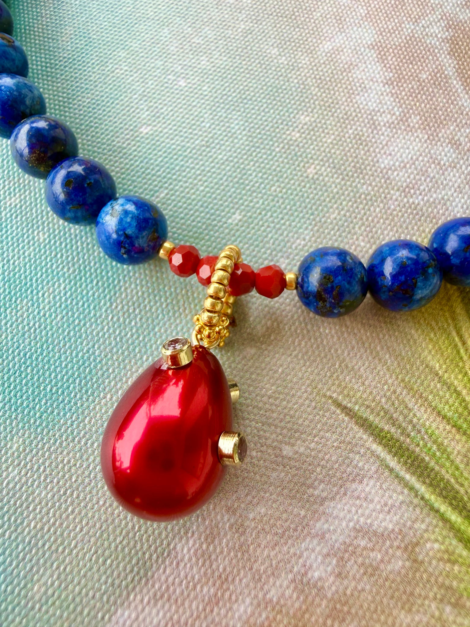 Lapis Lazuli Gemstone Necklace